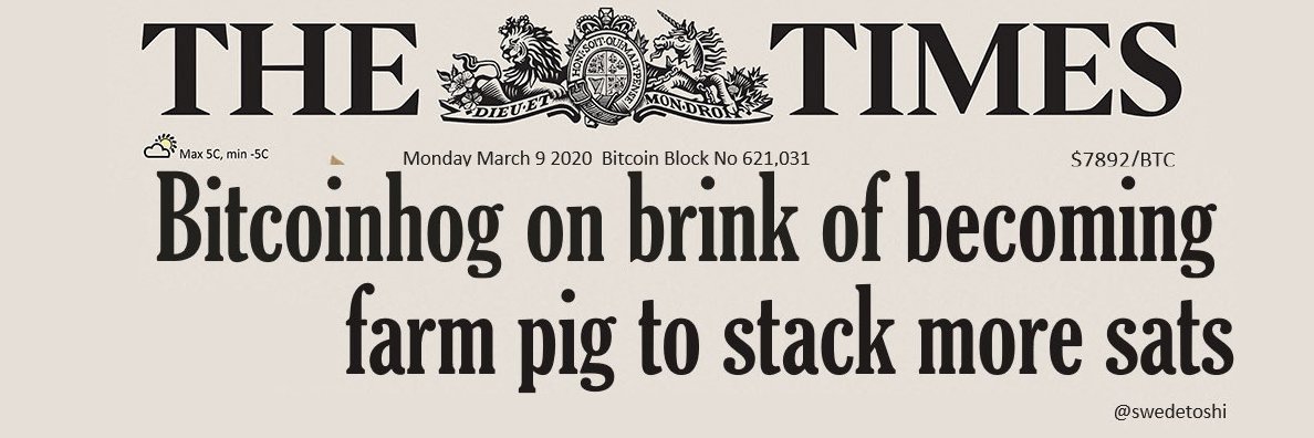 BITCOIN IS THE GREAT RESAT banner