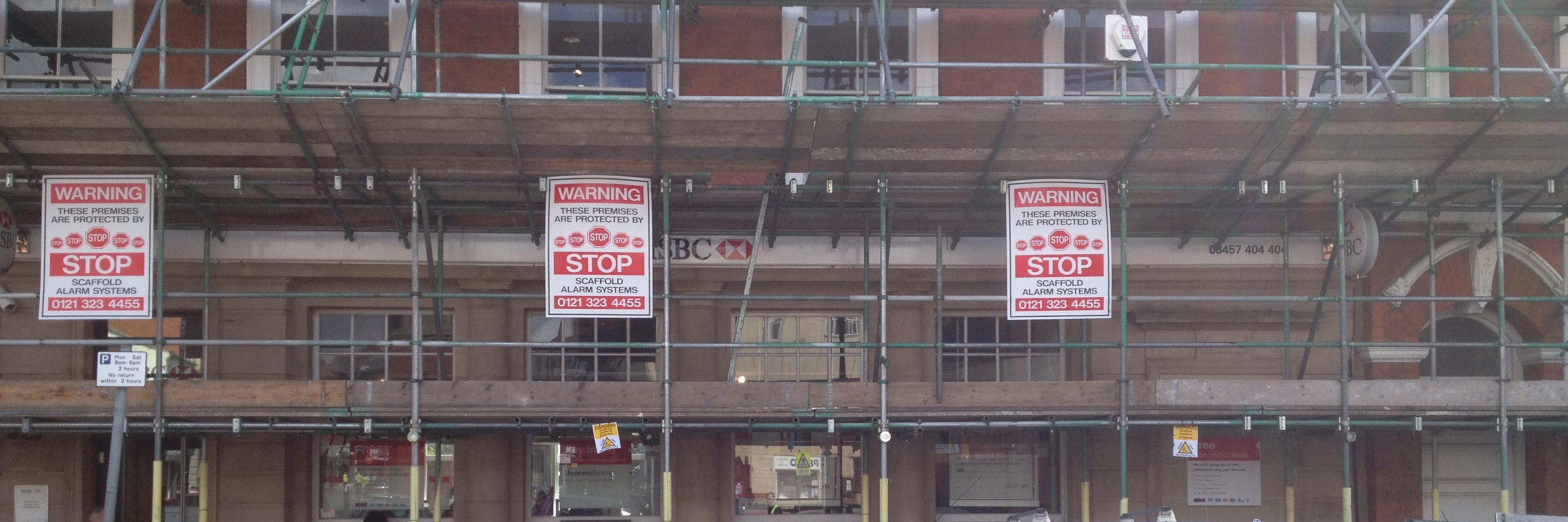 Stop Scaffold Alarms banner