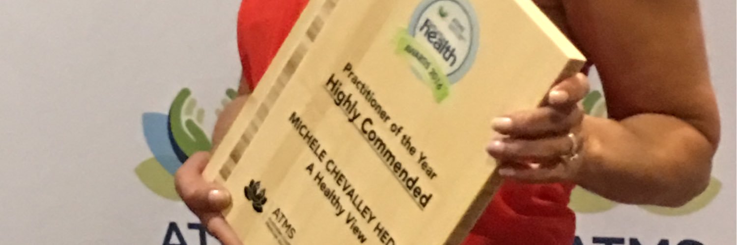 Michele Chevalley Hedge - A Healthy View banner