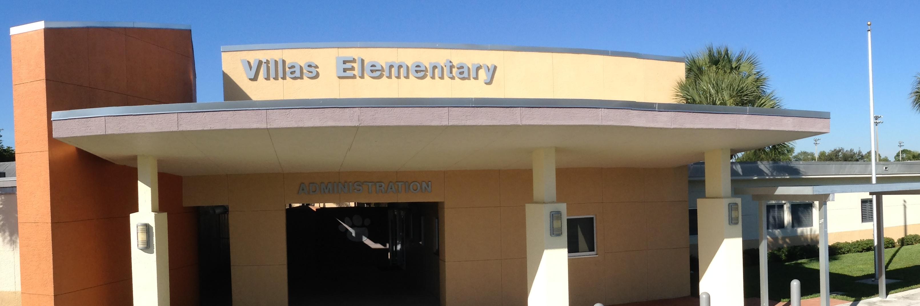 Villas Elementary banner