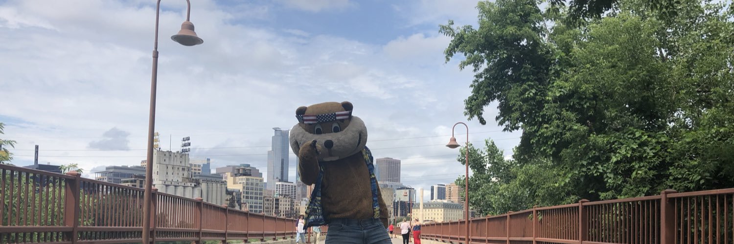Goldy the Gopher (official) banner