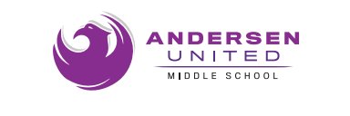 Andersen United Middle School banner