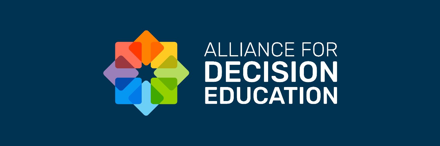 Alliance for Decision Education's banner