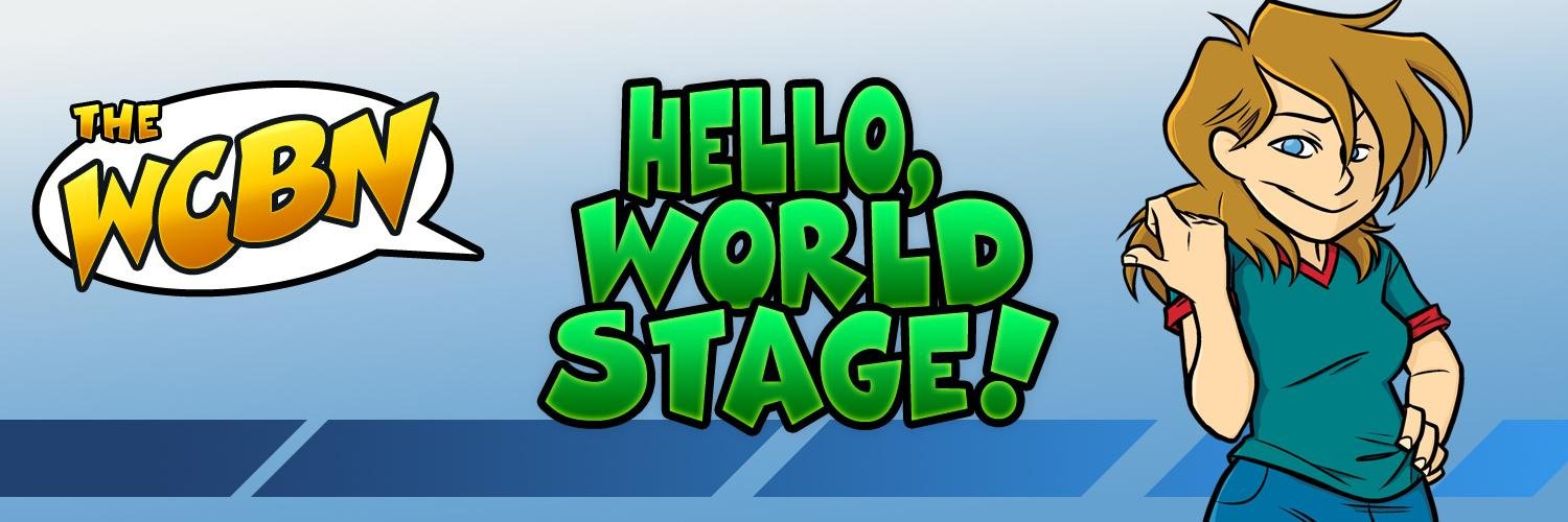 Hello, World Stage! banner