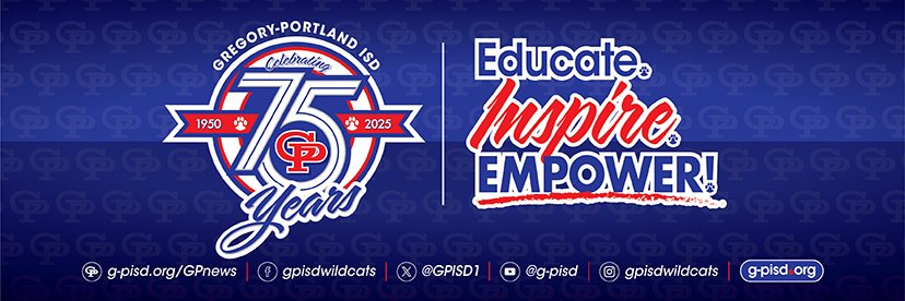 Gregory-Portland ISD banner