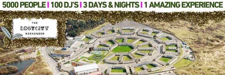 Lost City Weekender banner