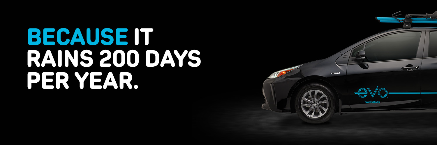 Evo Car Share banner