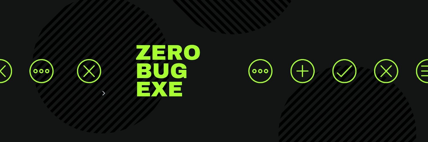 Zero Bug banner