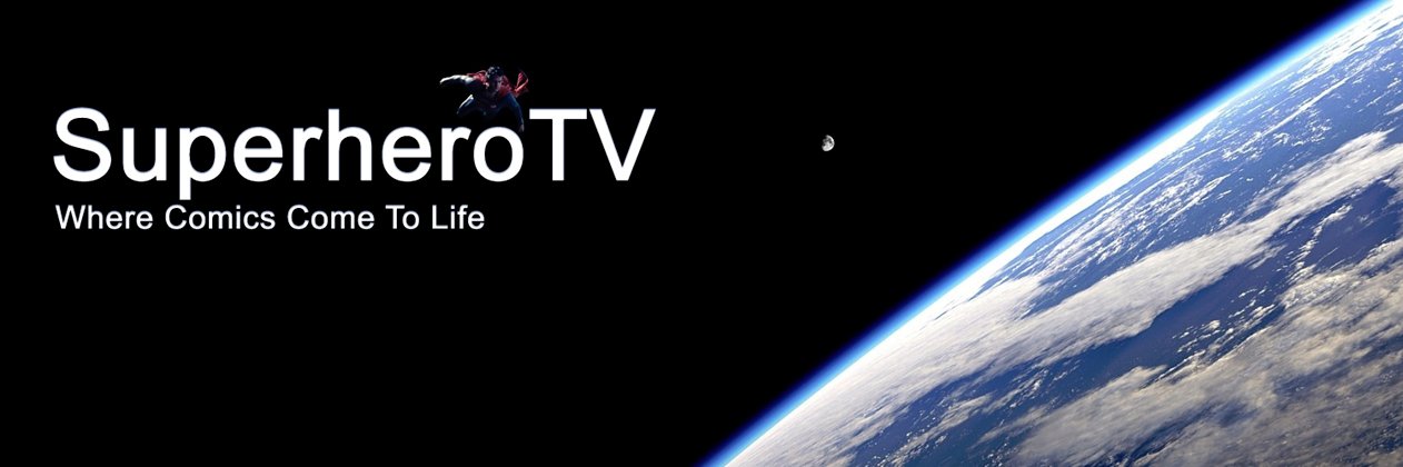 Superhero TV banner