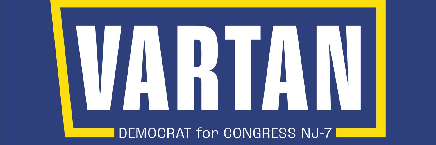 Greg Vartan for Congress's banner