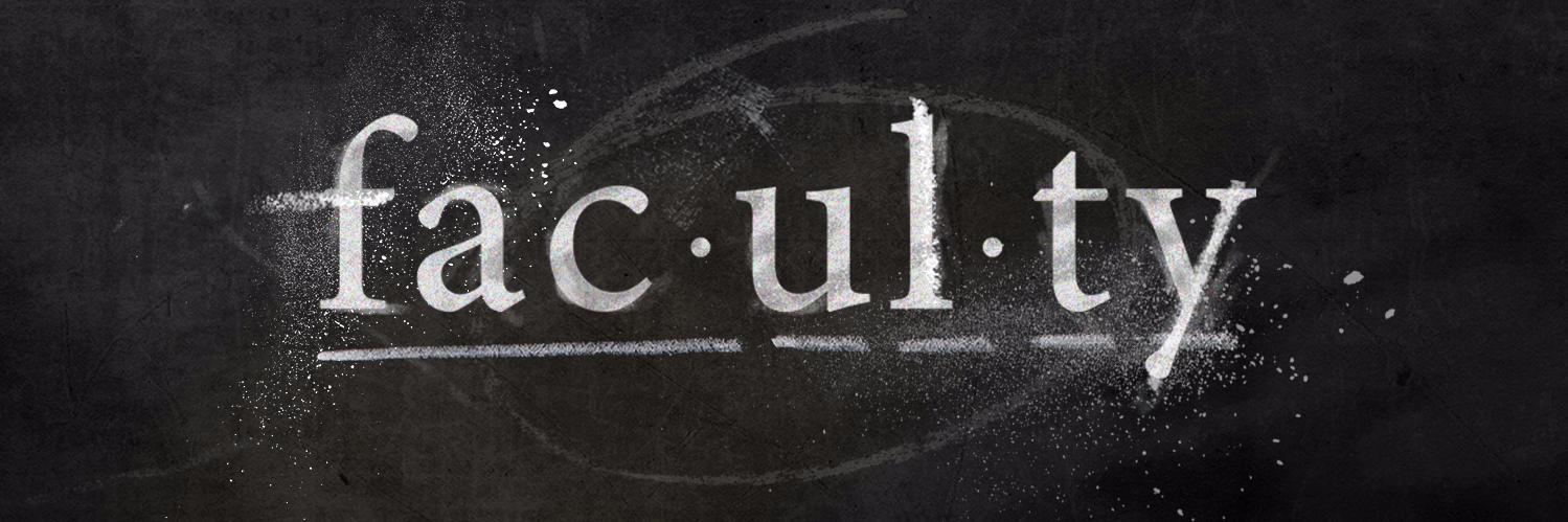 Faculty banner