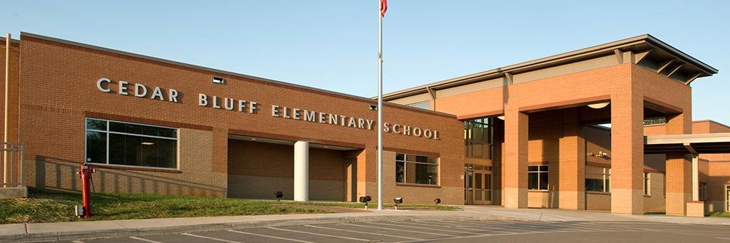 Cedar Bluff Elem banner