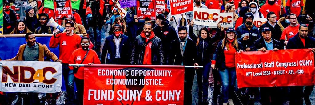 PSC/CUNY's banner