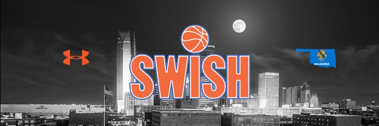 OK SWISH Basketball banner