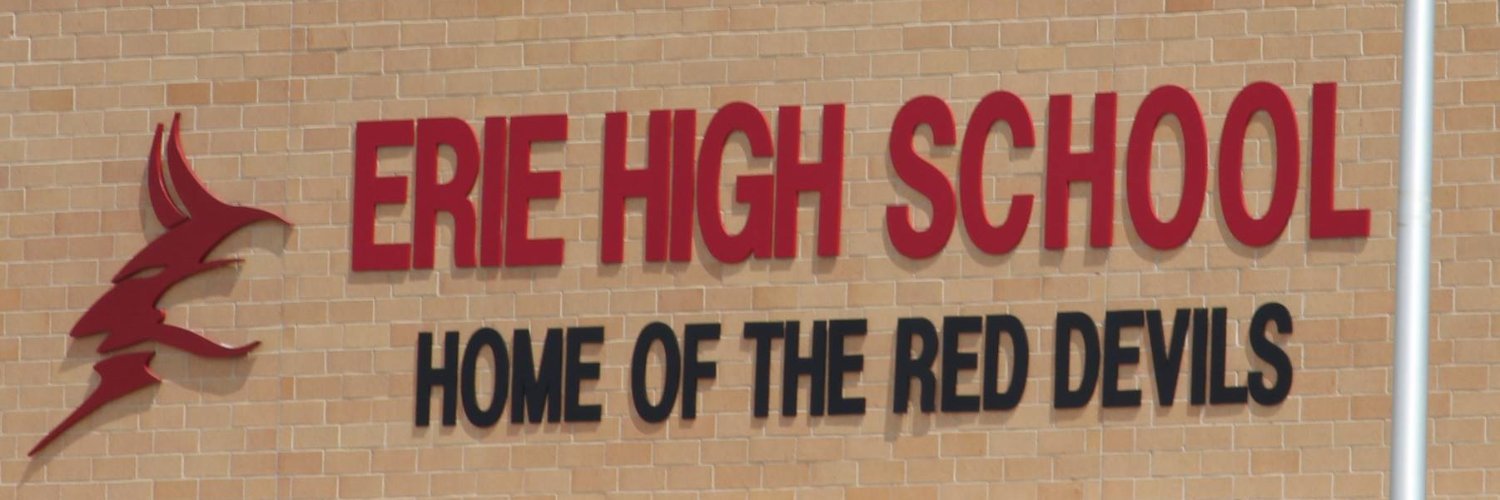 Erie High School banner