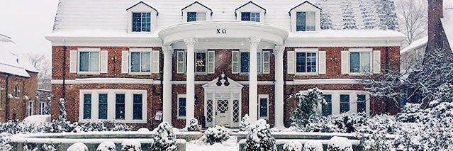 Chi Omega banner