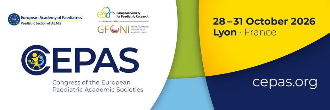 European Society for Paediatric Research (ESPR) banner