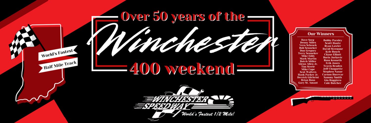 Winchester Speedway banner