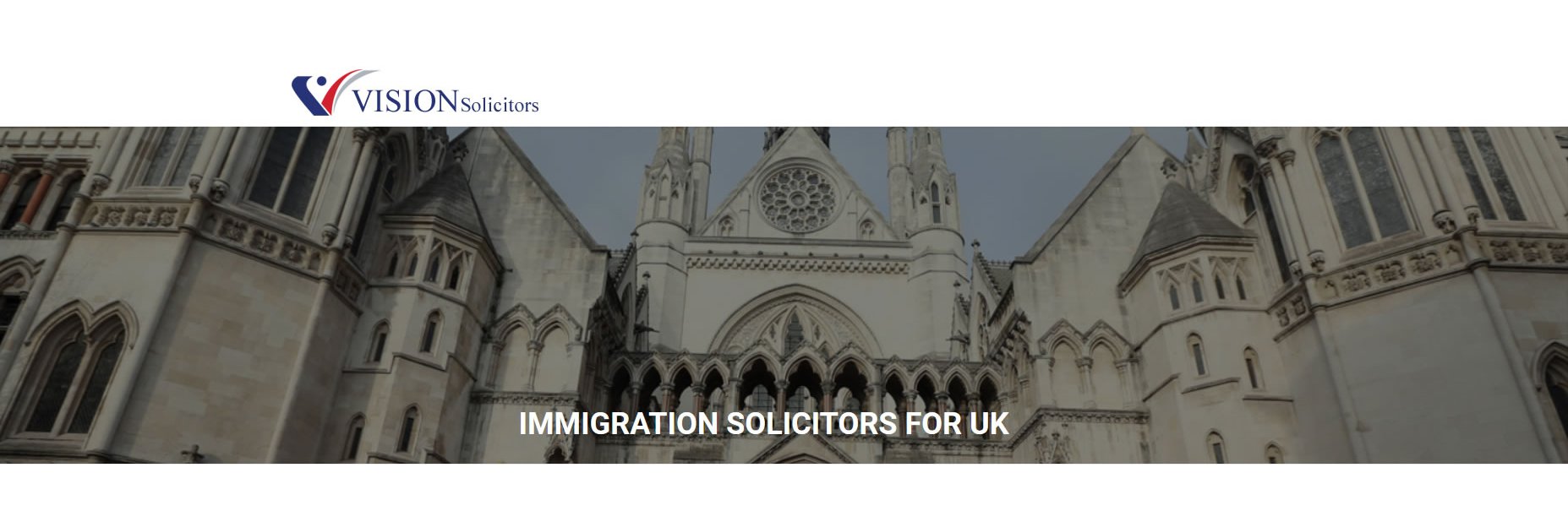 Vision Solicitors banner