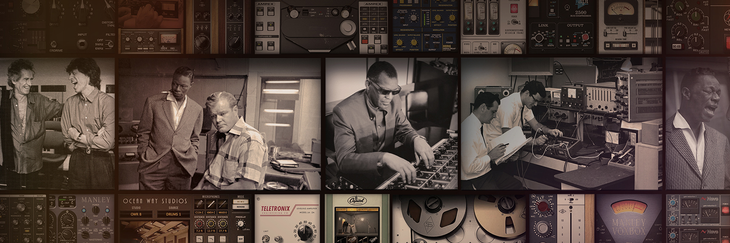 Universal Audio's banner