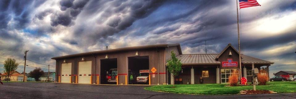 Whiteland Fire banner