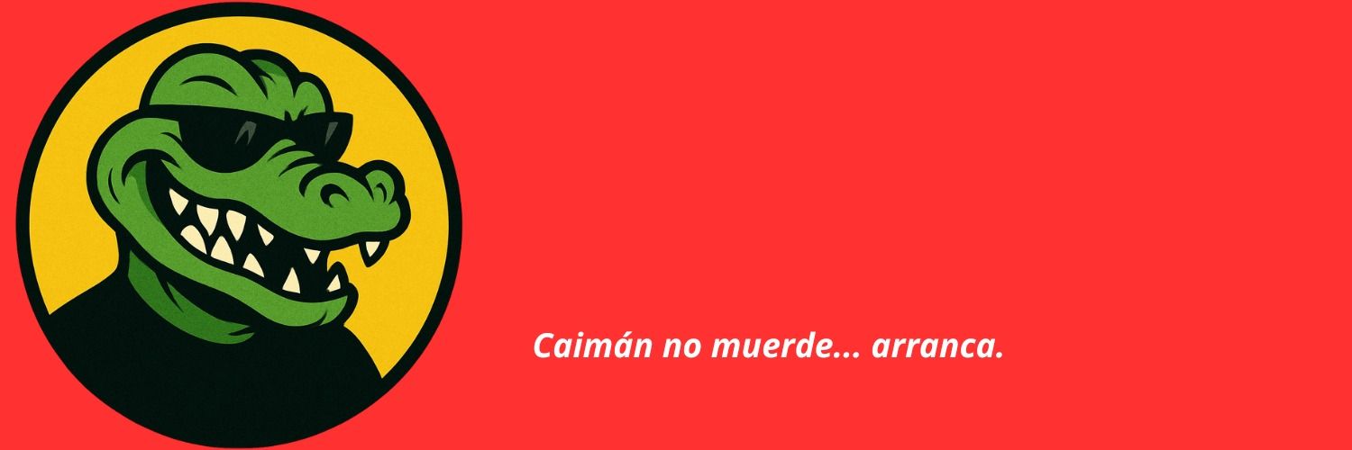 Sr. Caimán banner