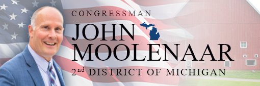 Rep. John Moolenaar banner