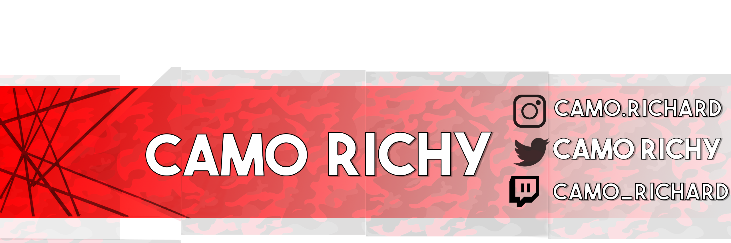 Camo Richy banner