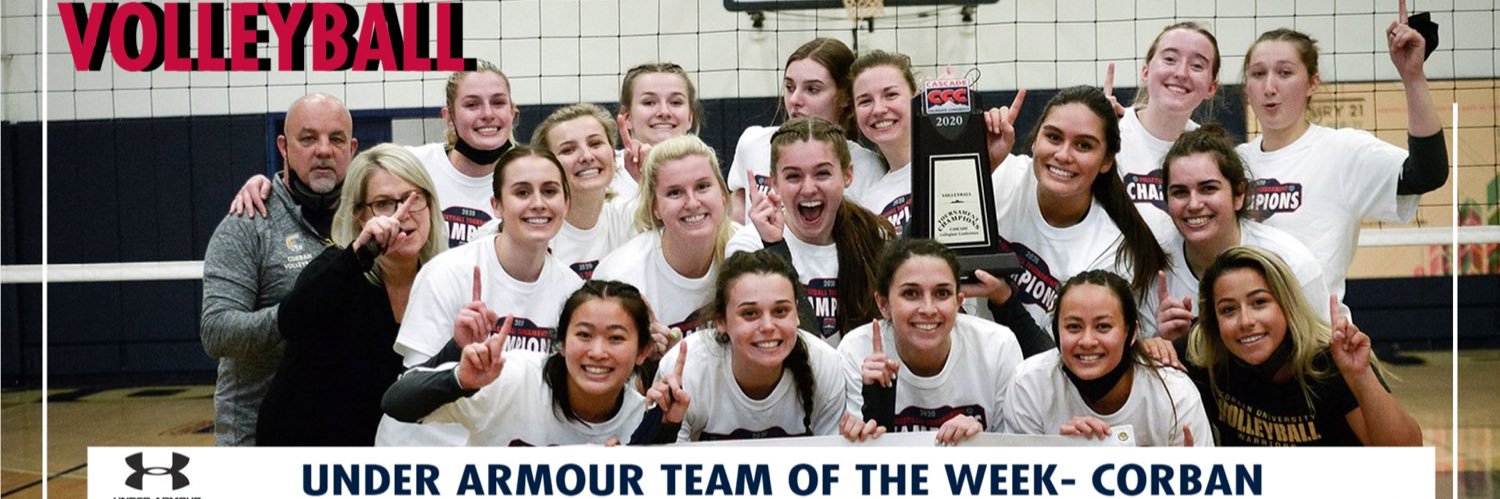 Corban Volleyball banner