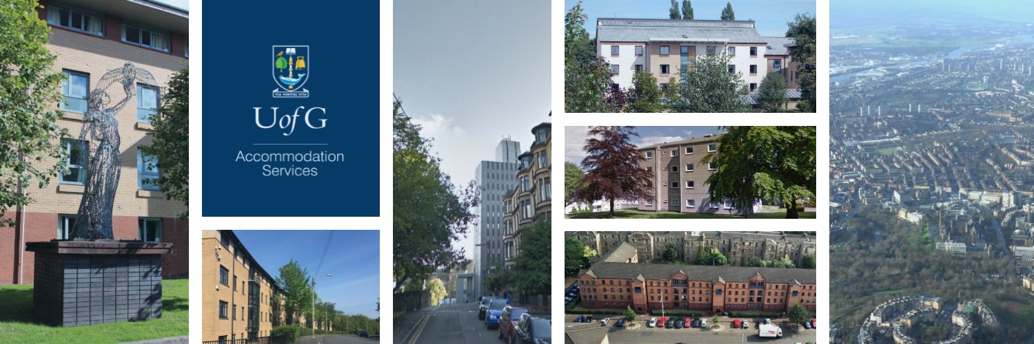 UofG Accommodation banner
