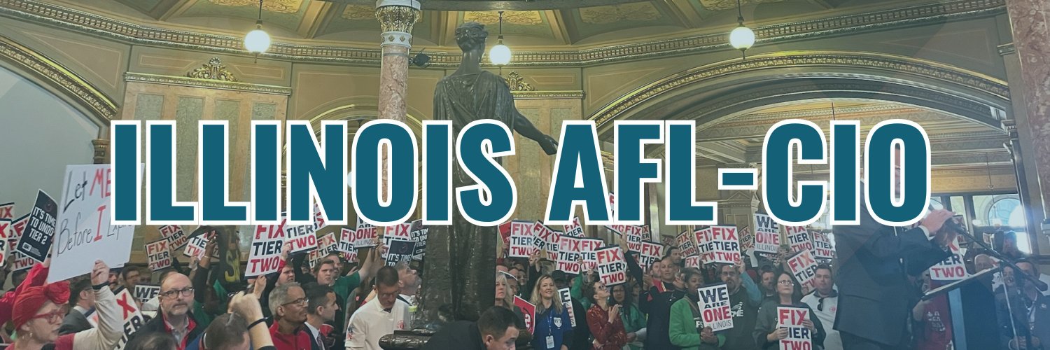 Illinois AFL-CIO's banner