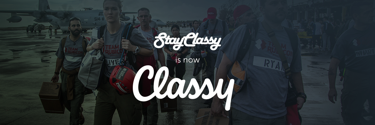 Classy.org banner