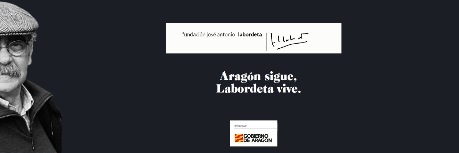 J. A. Labordeta banner