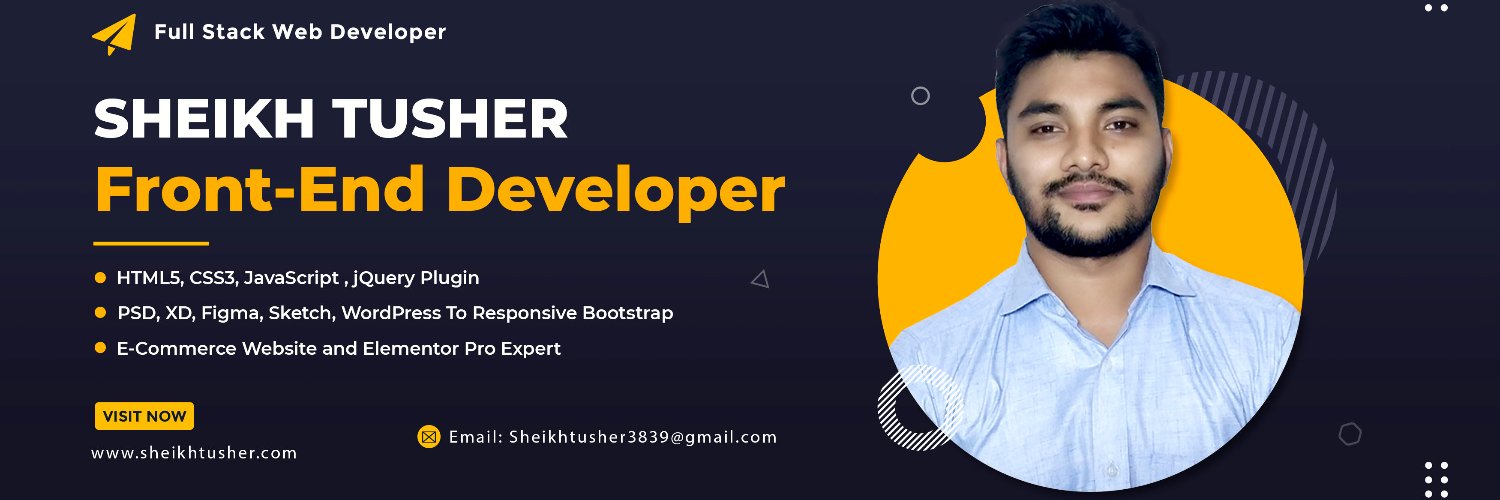 TusherSk's profile banner image