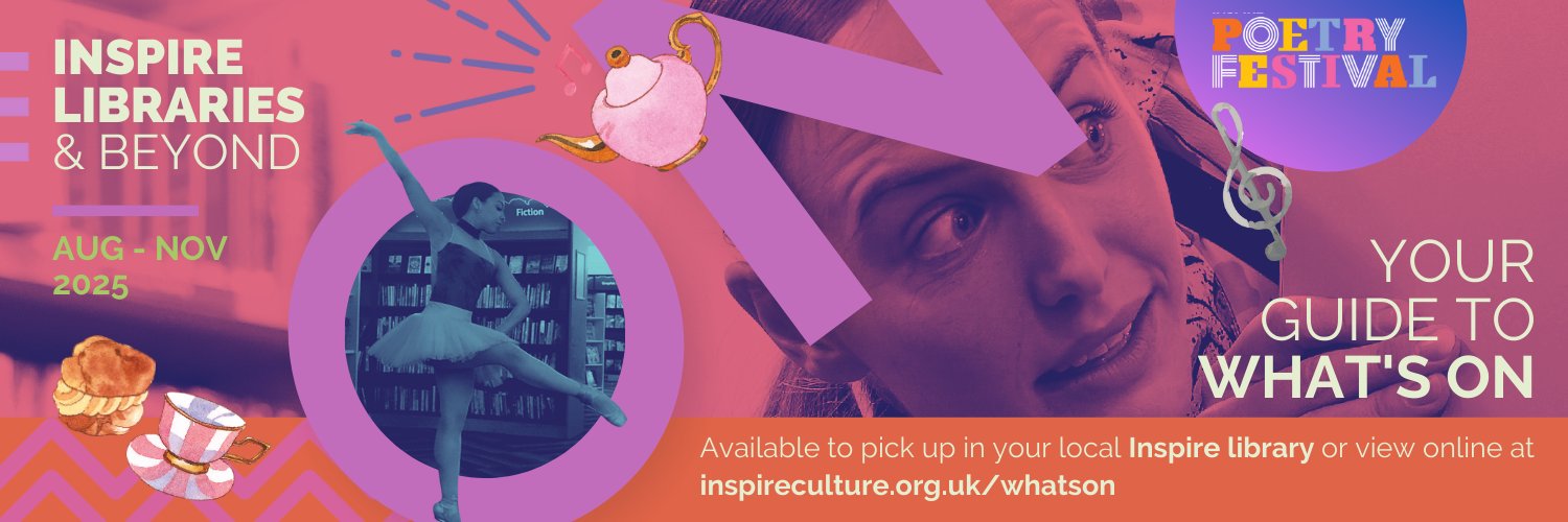 Inspire Nottinghamshire Libraries's banner