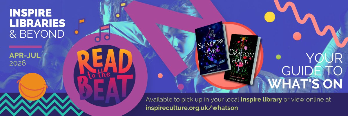 Inspire Nottinghamshire Libraries banner