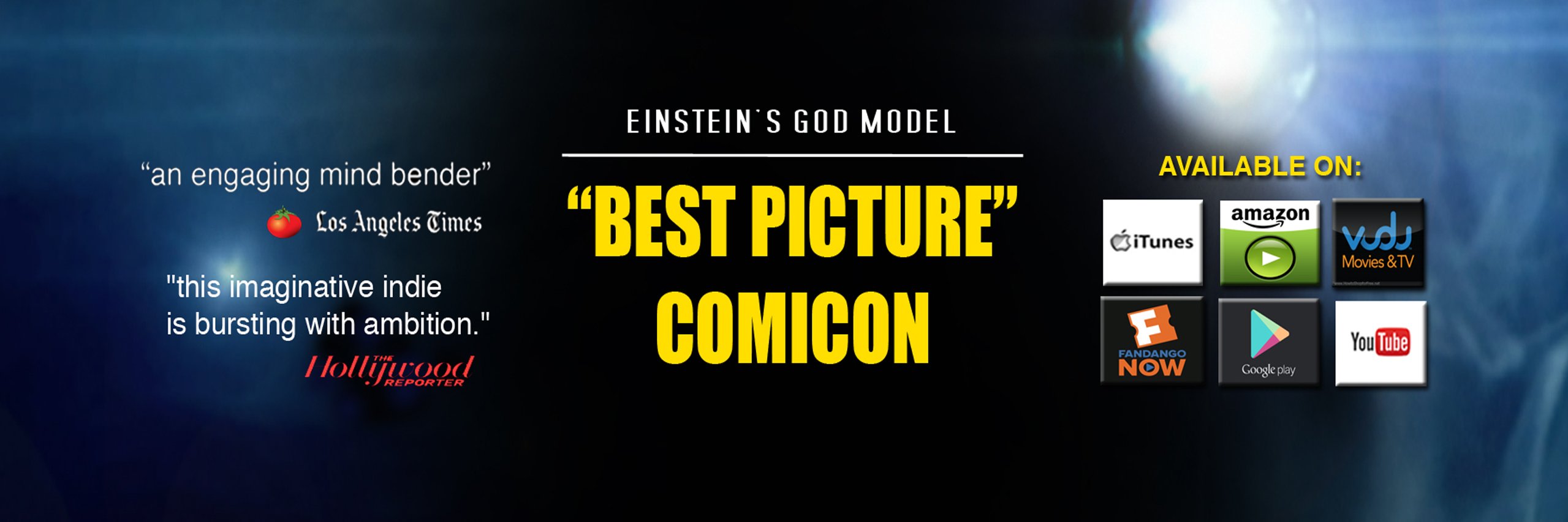 Einstein's God Model banner