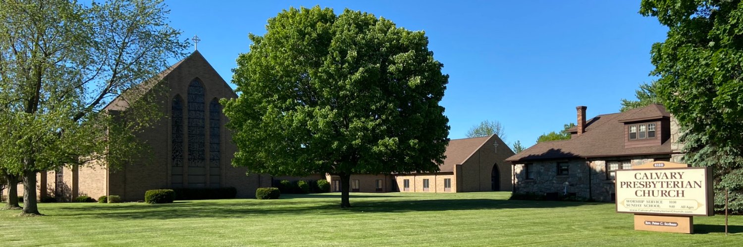 Calvary Presbyterian banner