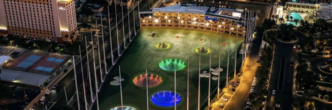 Topgolf banner