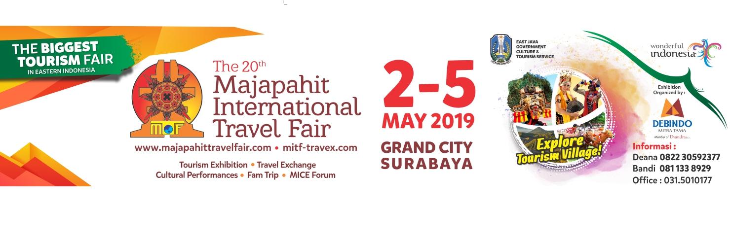 Majapahit International Travel Fair banner