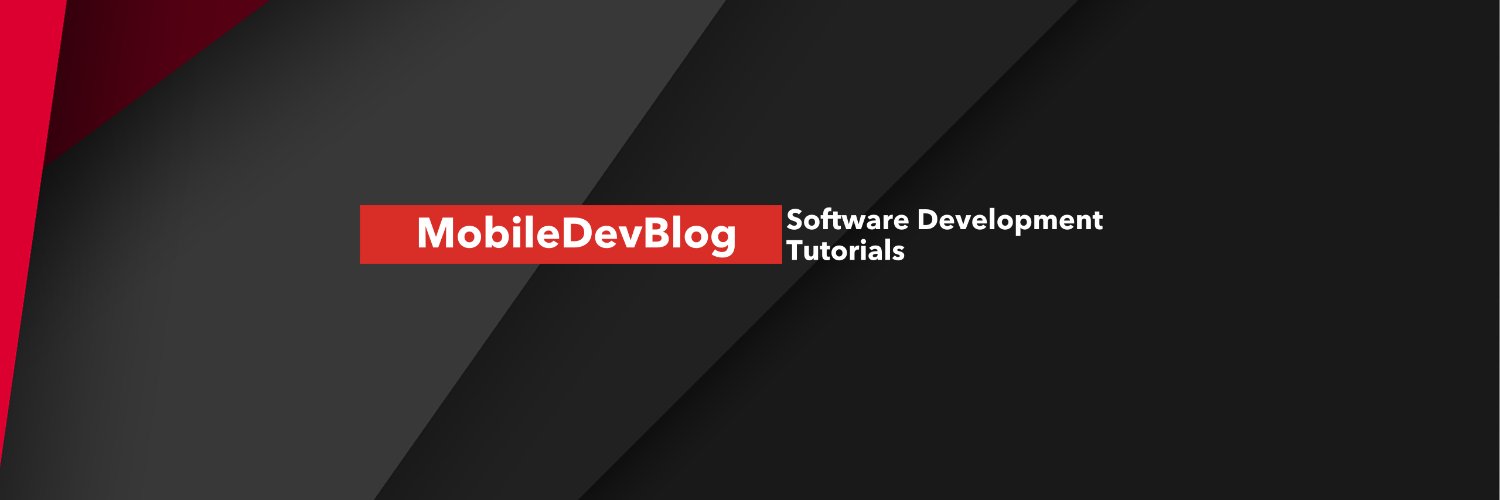 mobiledevblog's profile banner image