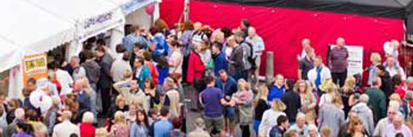 Clitheroe Food Festival banner