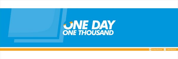 One Day One Thousand Profile Banner