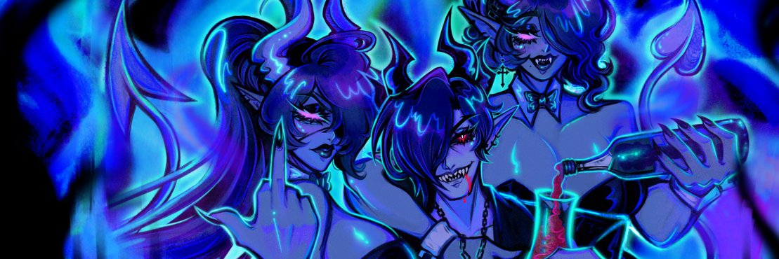 Dark banner