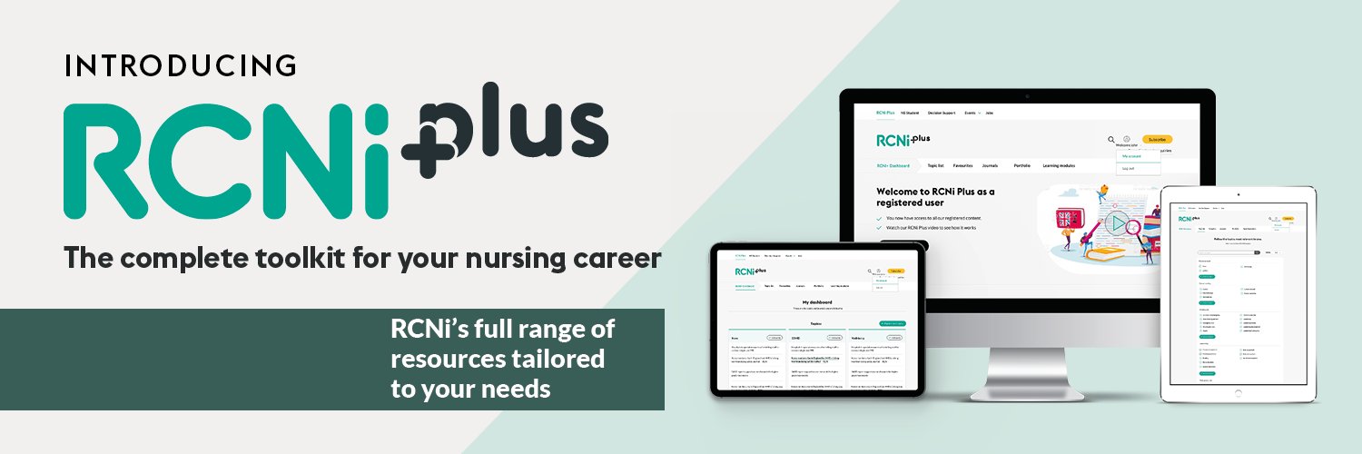 RCNi: the life-long learning partner for nurses banner