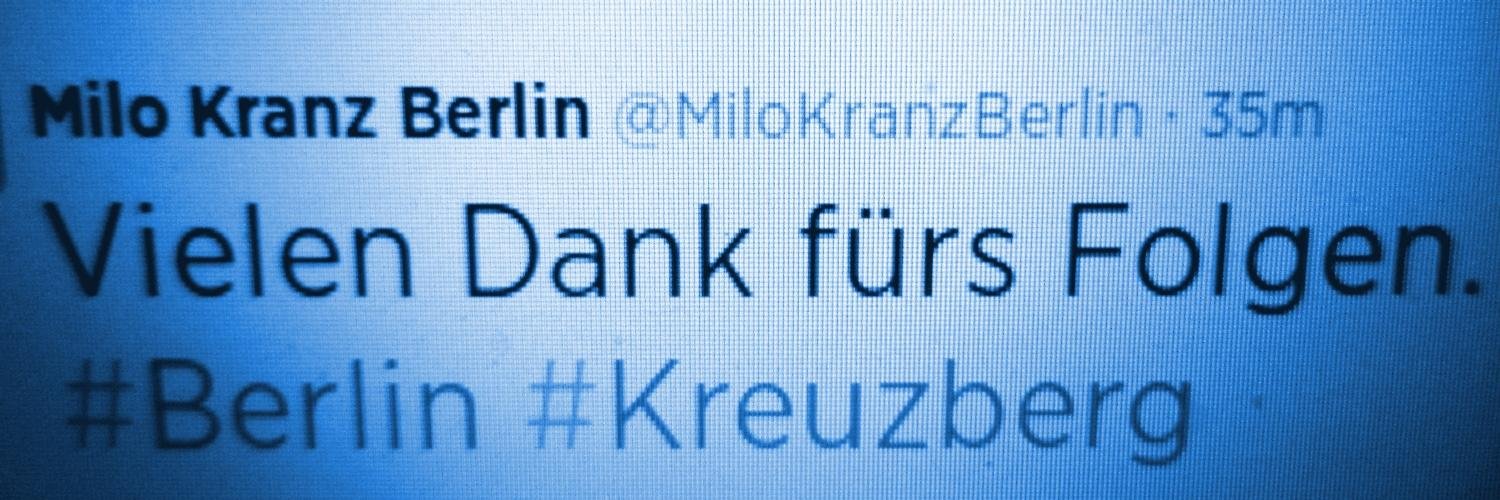 MiloKranzBerlin's profile banner image