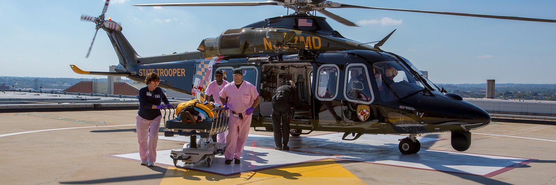Shock Trauma's banner