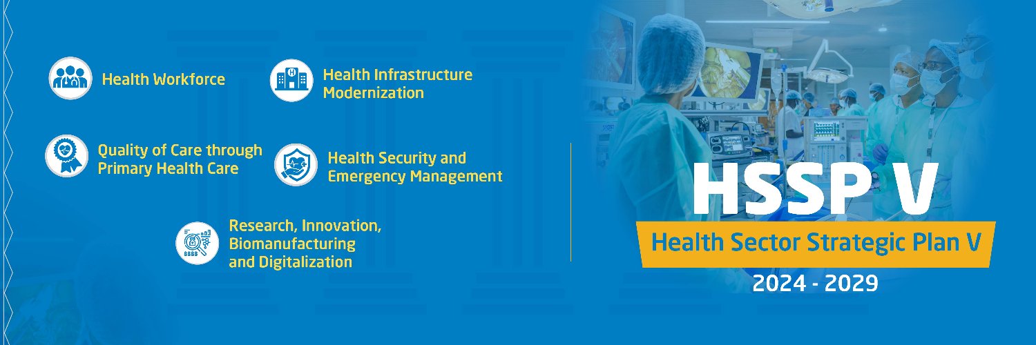 Ministry of Health | Rwanda's banner