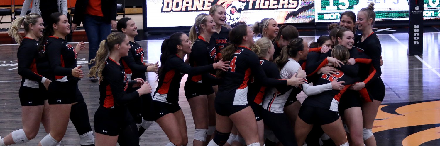 Doane Volleyball 🏐 banner