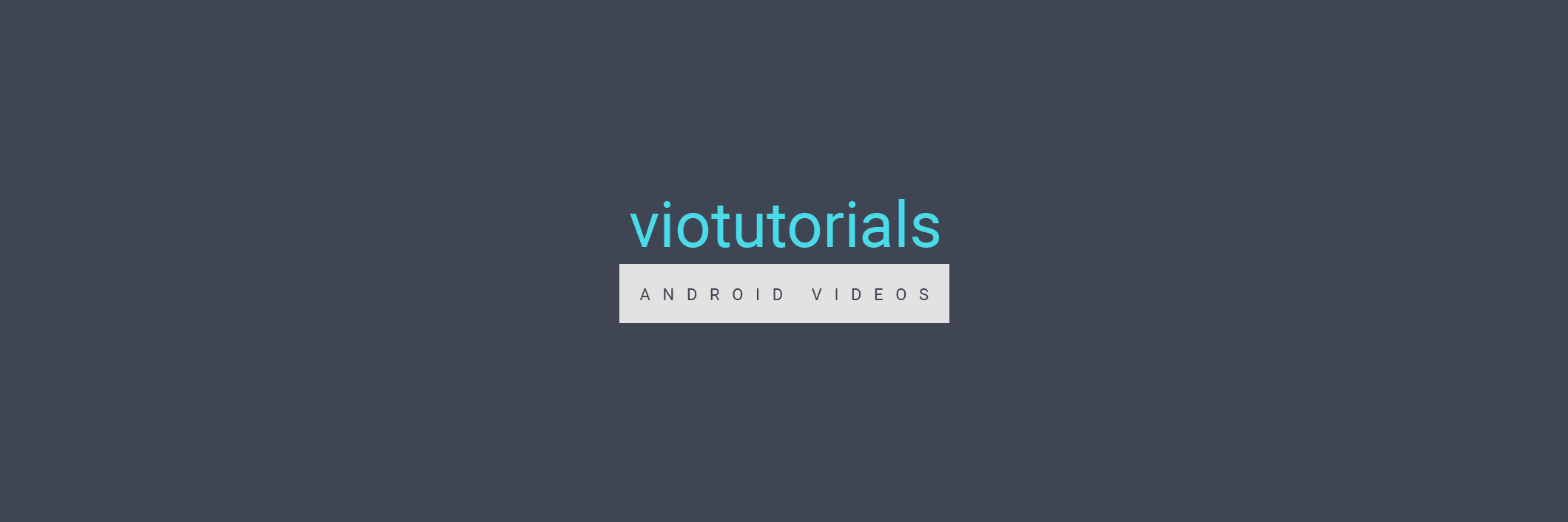 viotutorials's profile banner image